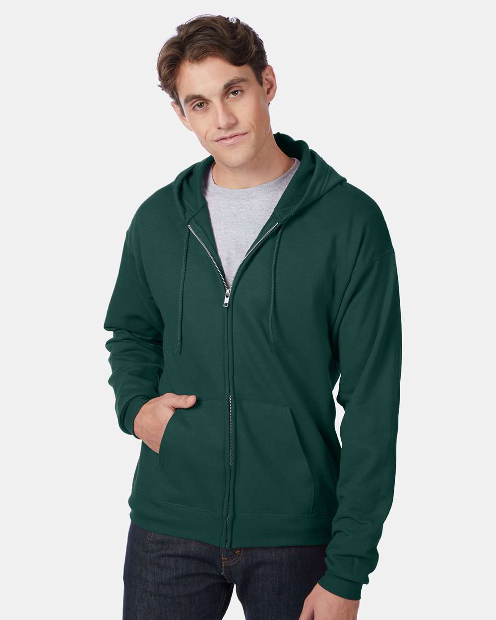 Sudadera con Cierre y Capucha