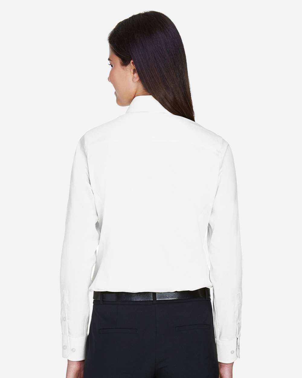 Camisa de Botones Gabardina Manga Larga