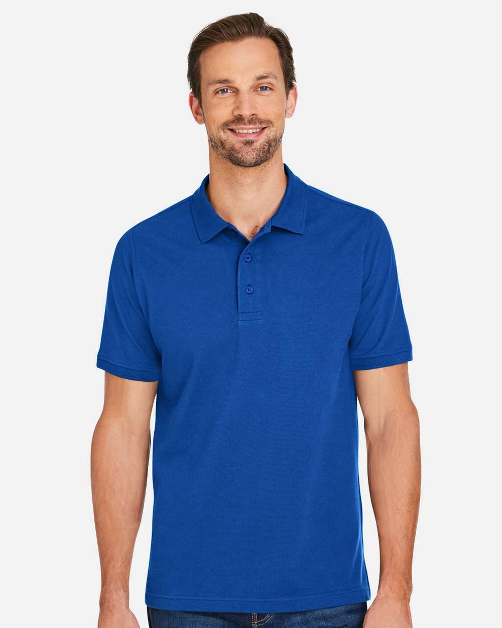 Playera Tipo Polo 50/50