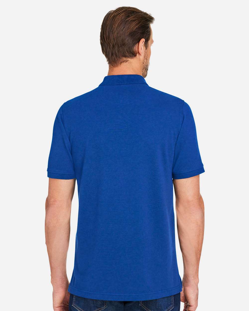 Playera Tipo Polo 50/50