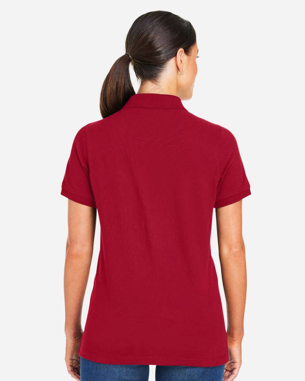Playera Tipo Polo 50/50