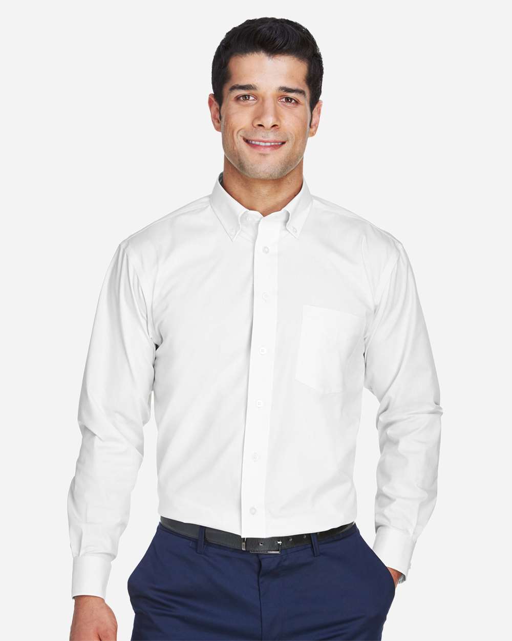 Camisa de Botones Gabardina Manga Larga